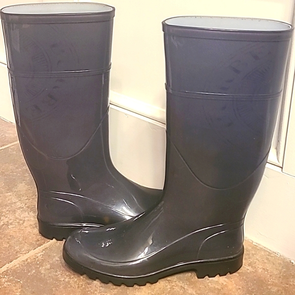 BURBERRY Rubber Wellingtons (rain boots) - Picture 2 of 6